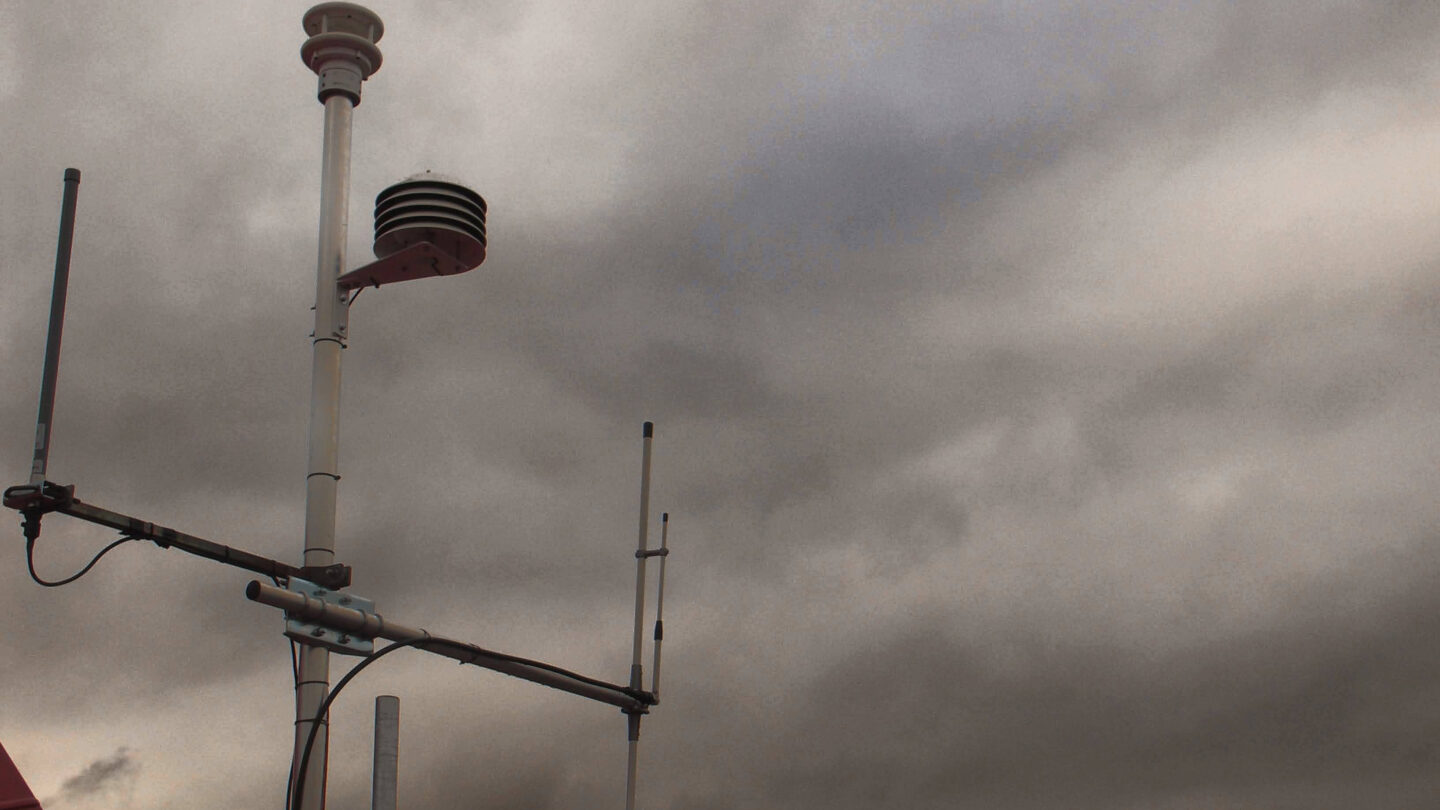 Stacja pogodowa w lipowej z ultradźwiękowym anemometrem